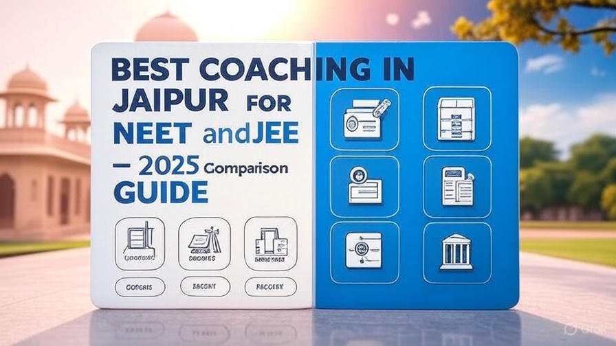Best Coaching in Jaipur for NEET and JEE – 2025 Comparison Guide